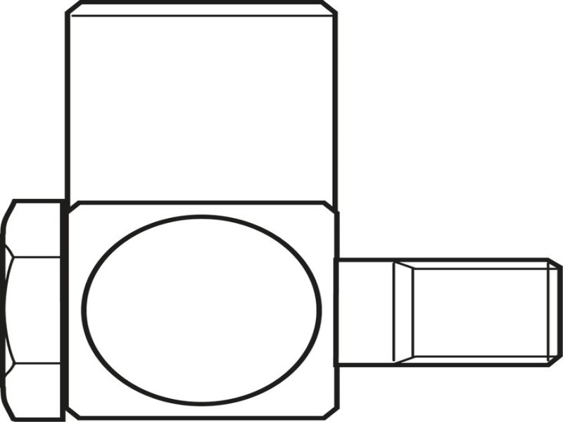Swivel fittings L = 12 mm R3417